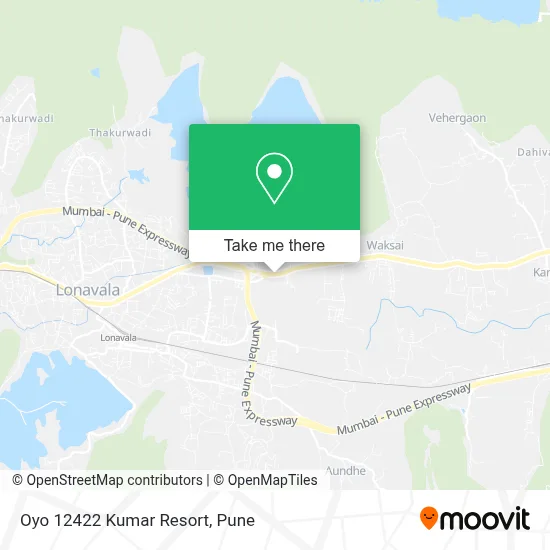 Oyo 12422 Kumar Resort map