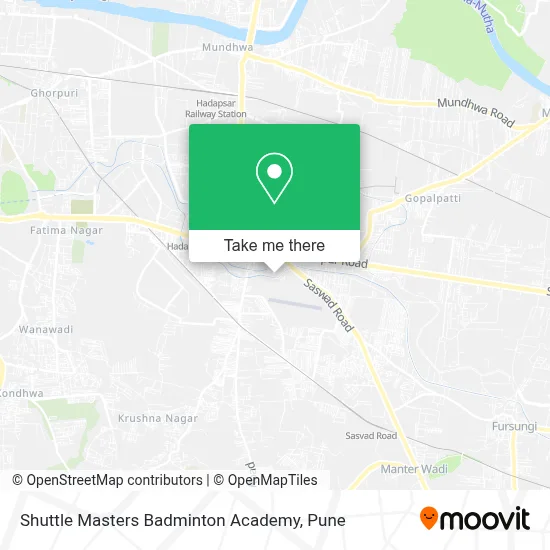 Shuttle Masters Badminton Academy map
