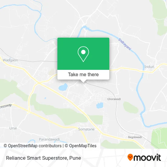 Reliance Smart Superstore map