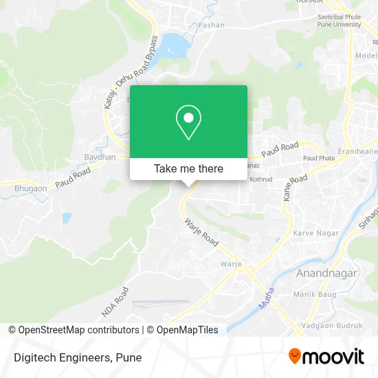 Digitech Engineers map