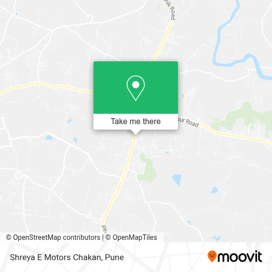Shreya E Motors Chakan map