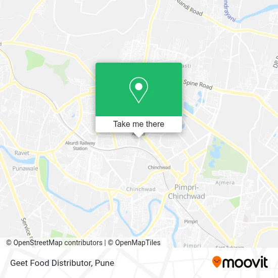 Geet Food Distributor map