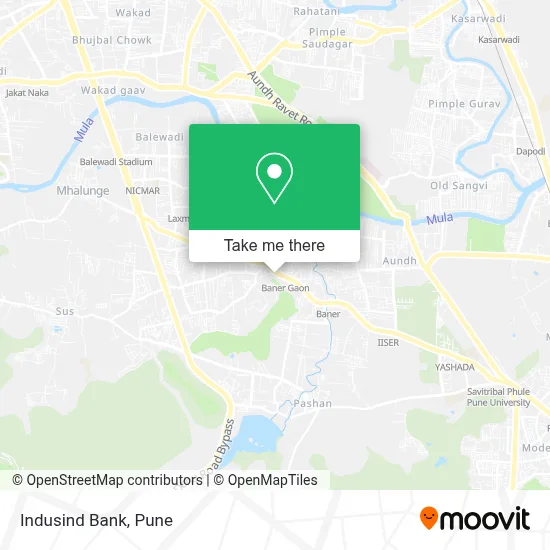 Indusind Bank map