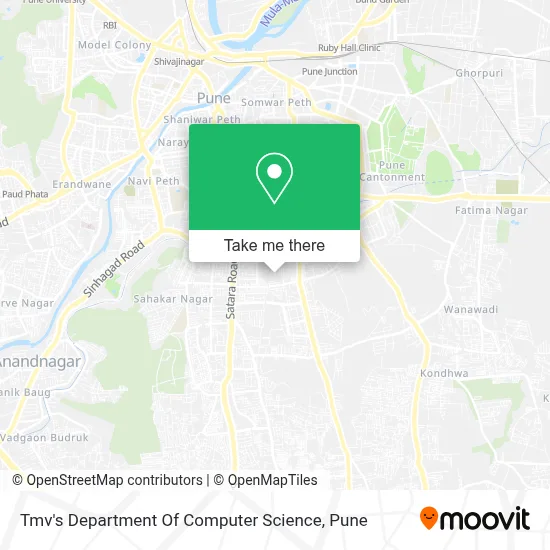 Tmv's Department Of Computer Science map
