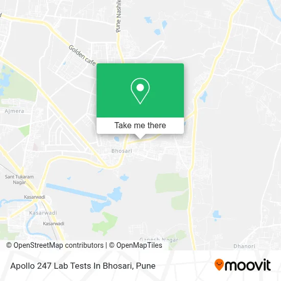 Apollo 247 Lab Tests In Bhosari map