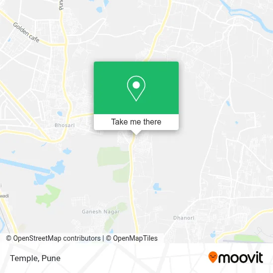 Temple map