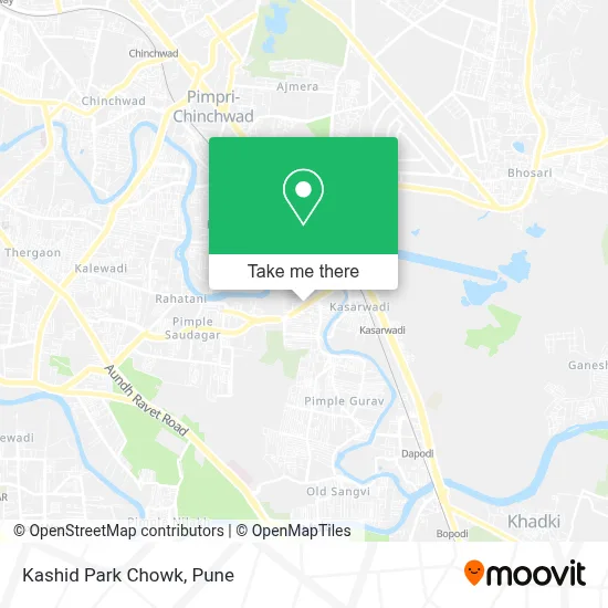 Kashid Park Chowk map