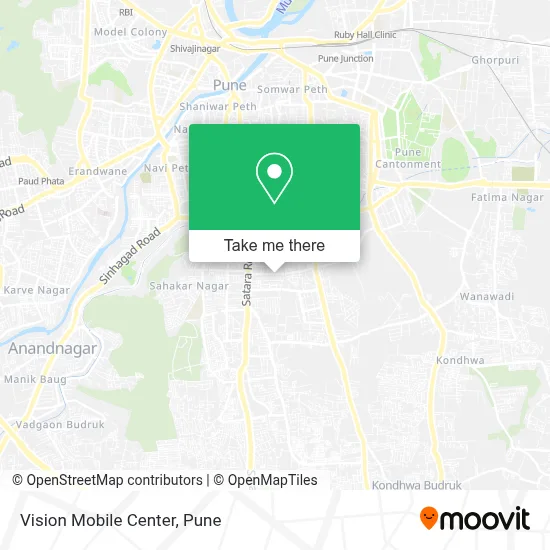 Vision Mobile Center map