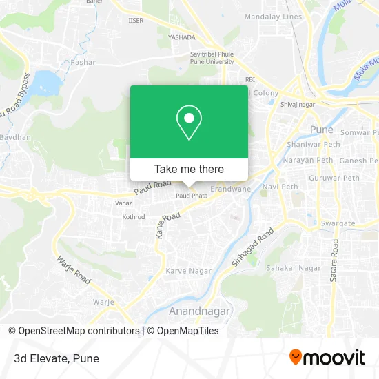 3d Elevate map