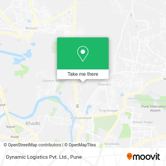 Dynamic Logistics Pvt. Ltd. map