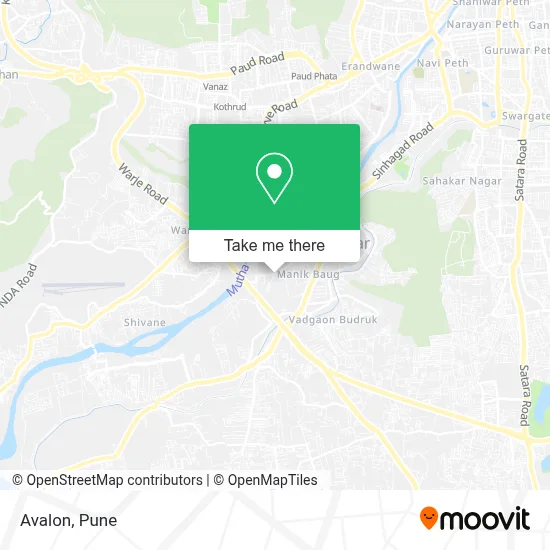 Avalon map