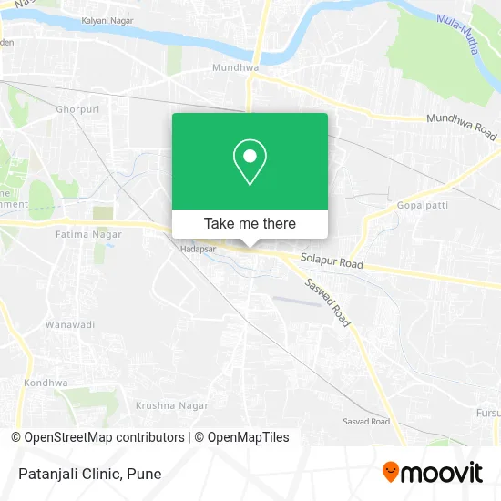 Patanjali Chikitsalay map