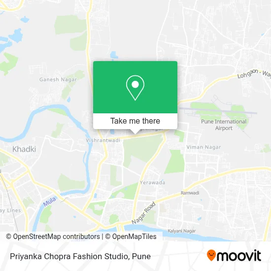 Priyanka Chopra Fashion Studio map