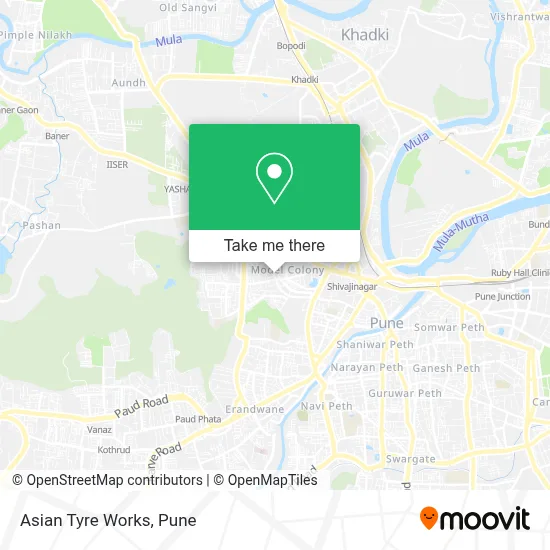 Asian Tyre Works map