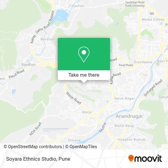 Soyara Ethnics Studio map