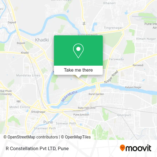 R Constellation Pvt LTD map