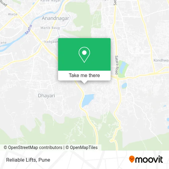 Reliable Lifts map