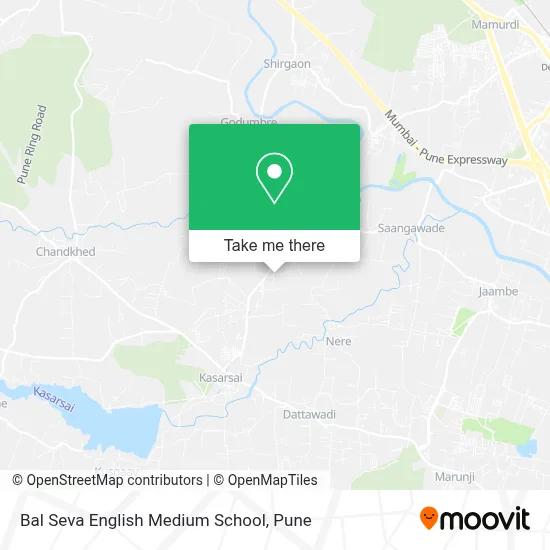 Bal Seva English Medium School map