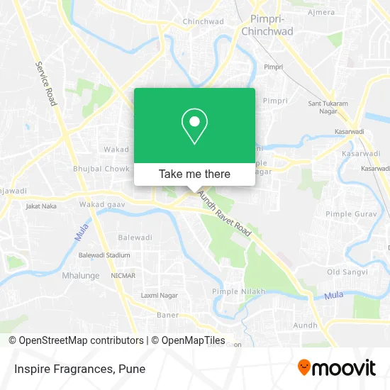 Inspire Fragrances map