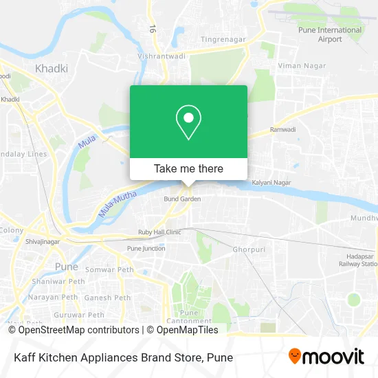 Kaff Kitchen Appliances Brand Store map