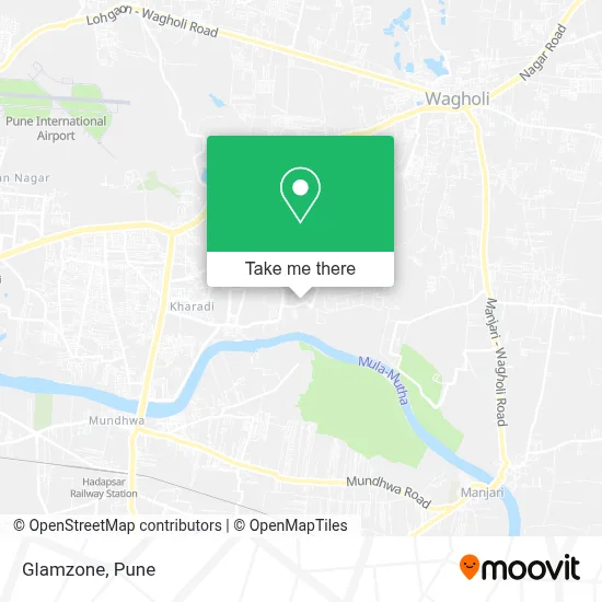 Glamzone map