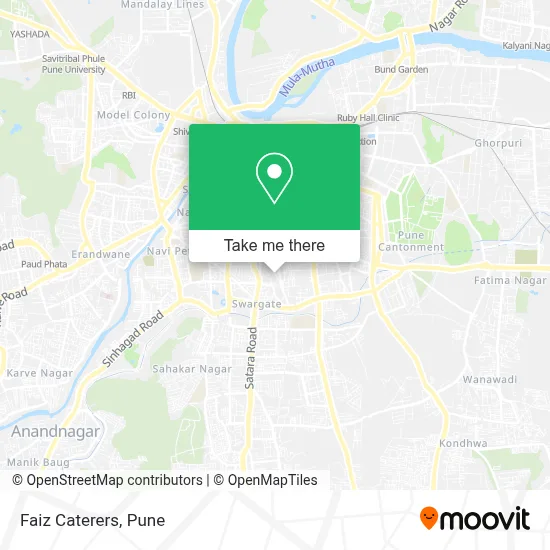 Faiz Caterers map