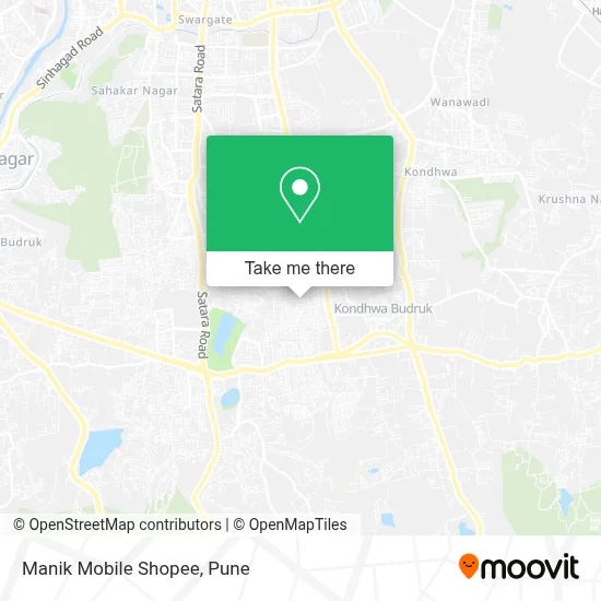 Manik Mobile Shopee map