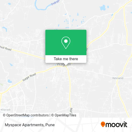 Myspace Apartments map
