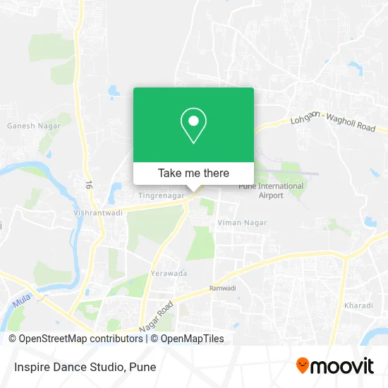 Inspire Dance Studio map
