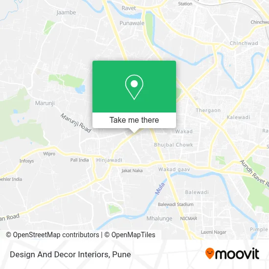 Design And Decor Interiors map