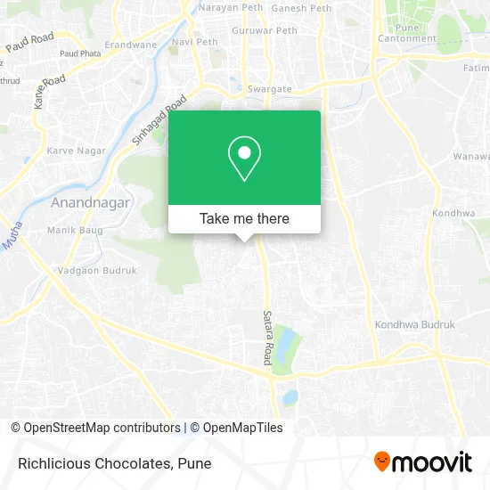 Richlicious Chocolates map