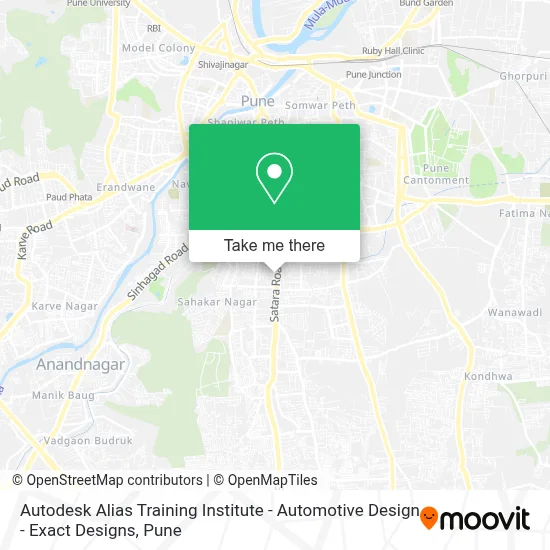 Autodesk Alias Training Institute - Automotive Design - Exact Designs map