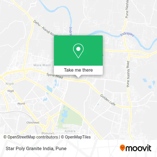 Star Poly Granite India map