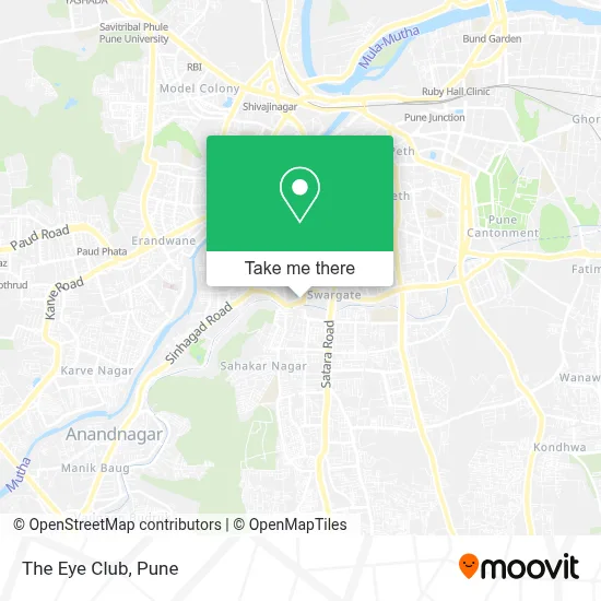 The Eye Club map