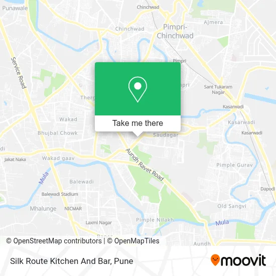 Silk Route Kitchen And Bar map