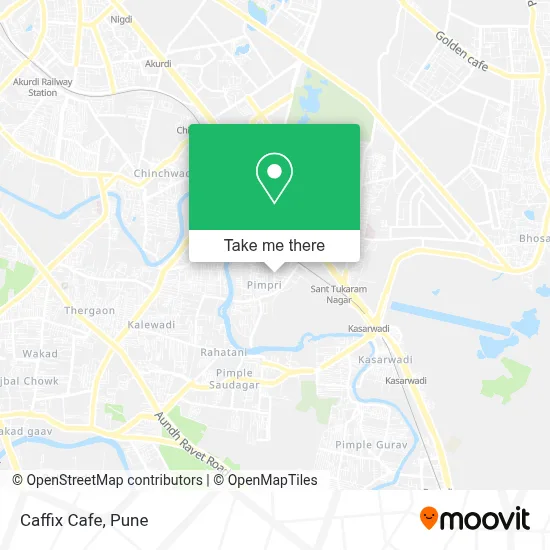 Caffix Cafe map