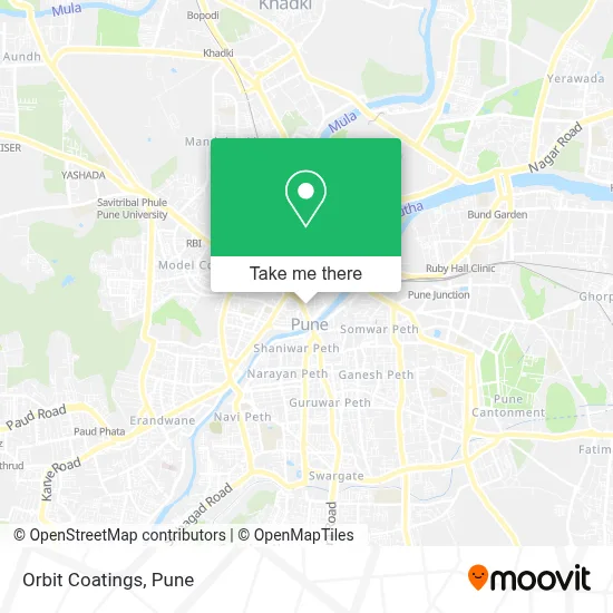 Orbit Coatings map