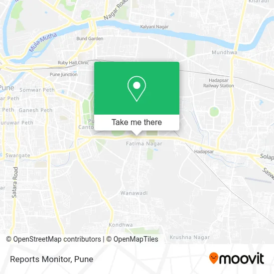 Reports Monitor map