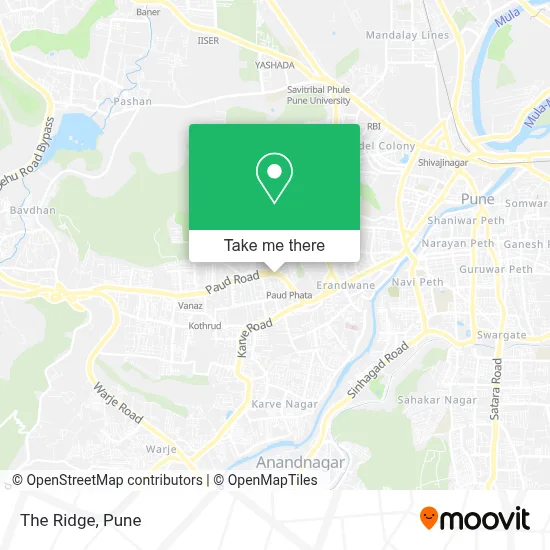 The Ridge map