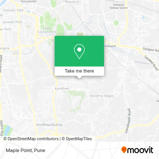 Maple Point map