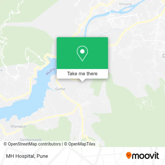 MH Hospital map