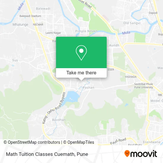 Math Tuition Classes Cuemath map