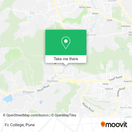 Fc College map