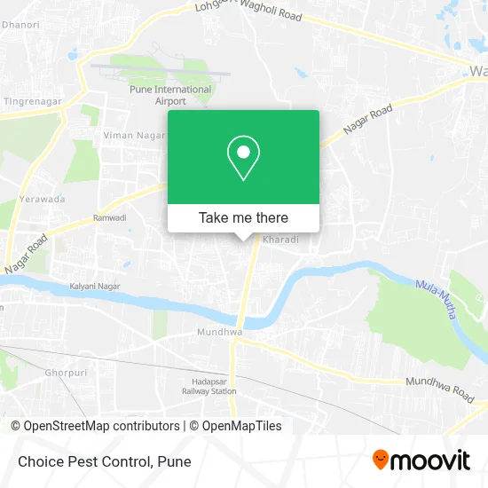 Choice Pest Control map
