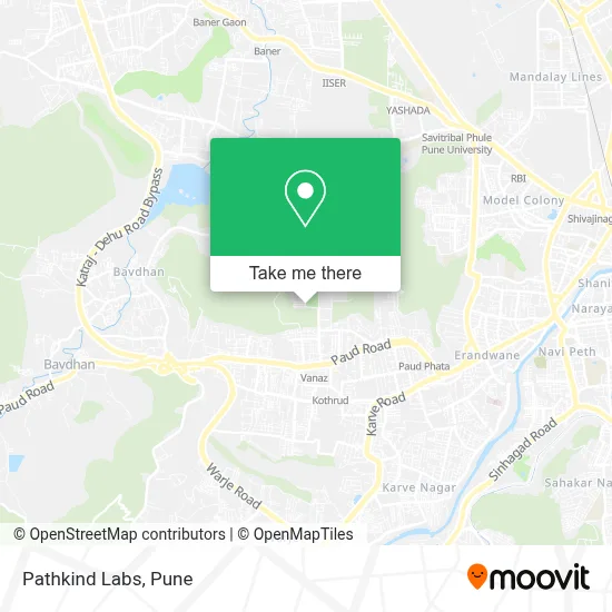 Pathkind Labs map