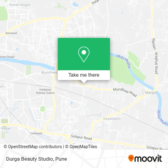 Durga Beauty Studio map