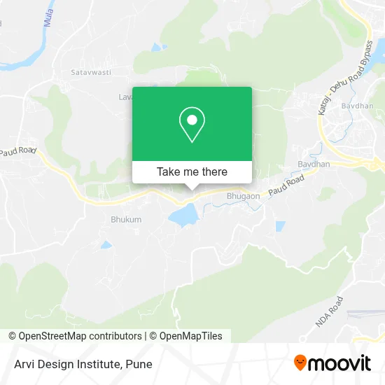 Arvi Design Institute map