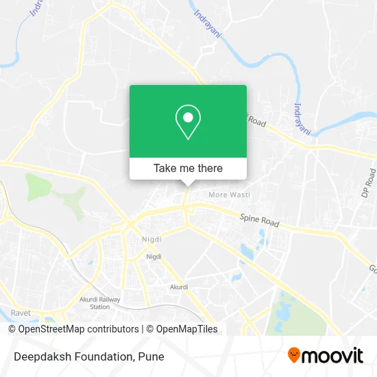 Deepdaksh Foundation map