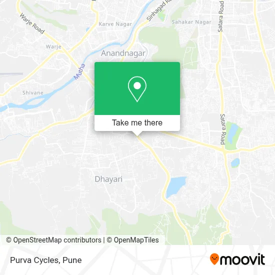 Purva Cycles map