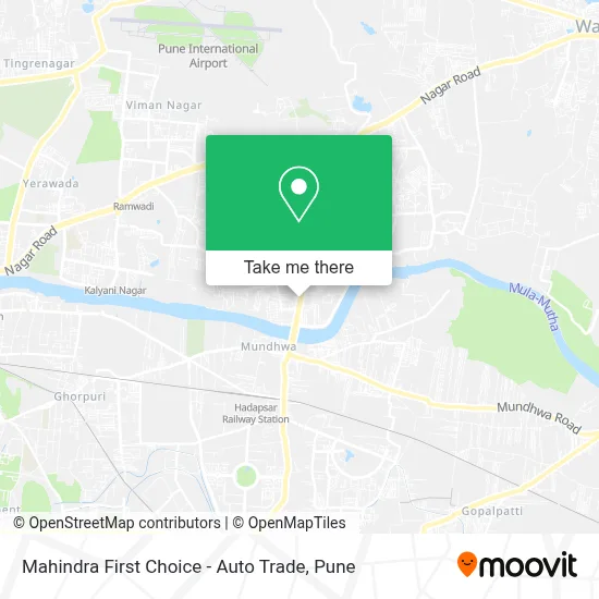 Mahindra First Choice - Auto Trade map